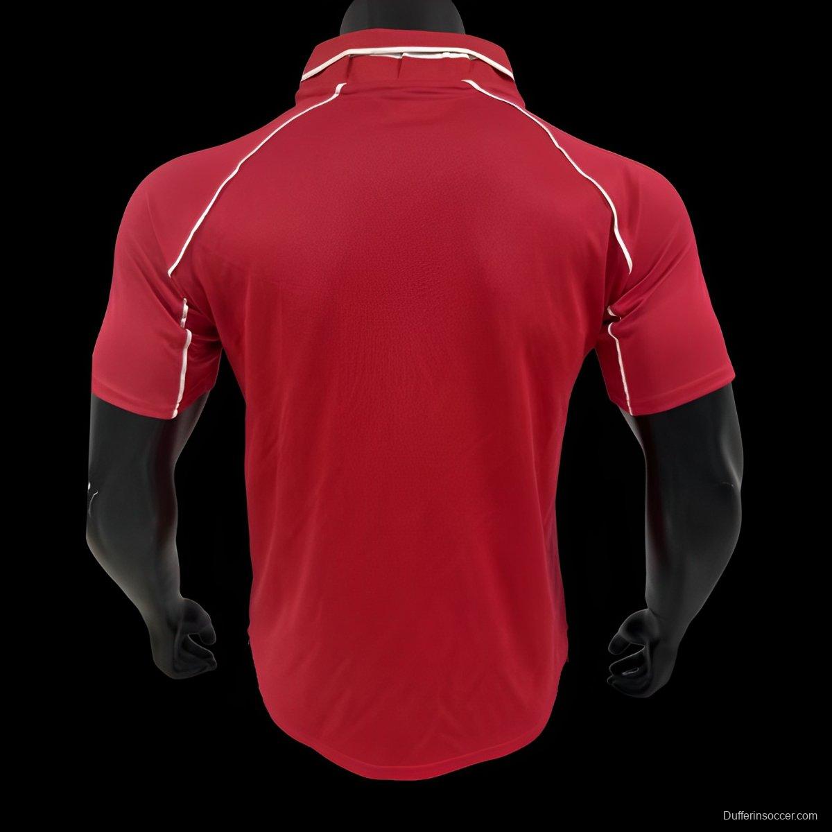 Retro 00/01 Liverpool Home Jersey