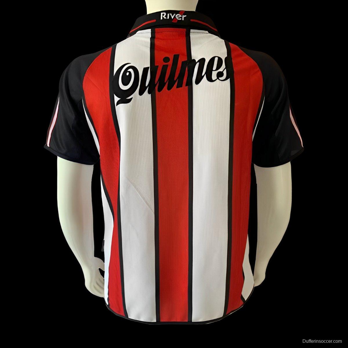Retro 00/01 River Plate Away Jersey