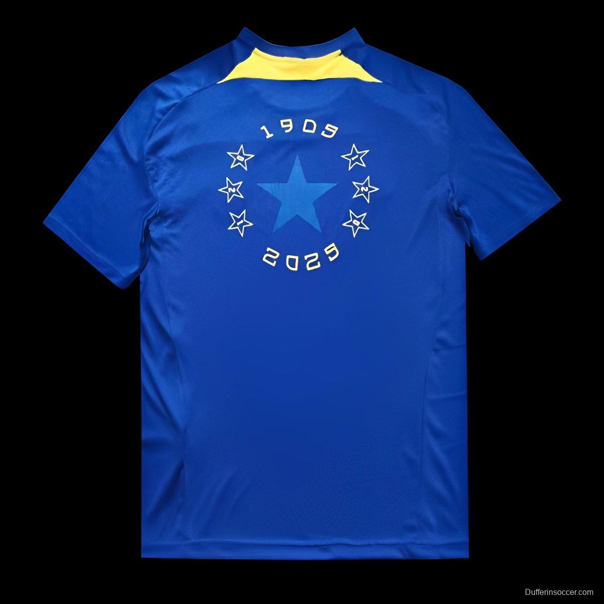 25/26 Boca Juniors Blue Pre-Match Shirt