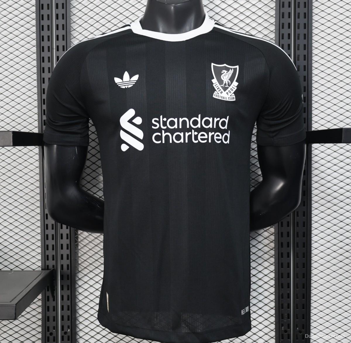 Player Version 25/26 Liverpool Black Goalkeeper Jersey