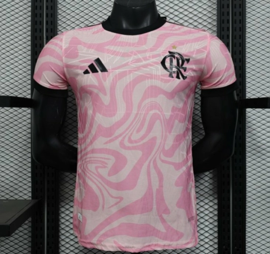 Player Version 25/26 Flamengo Pink with Marble Pattern Jersey