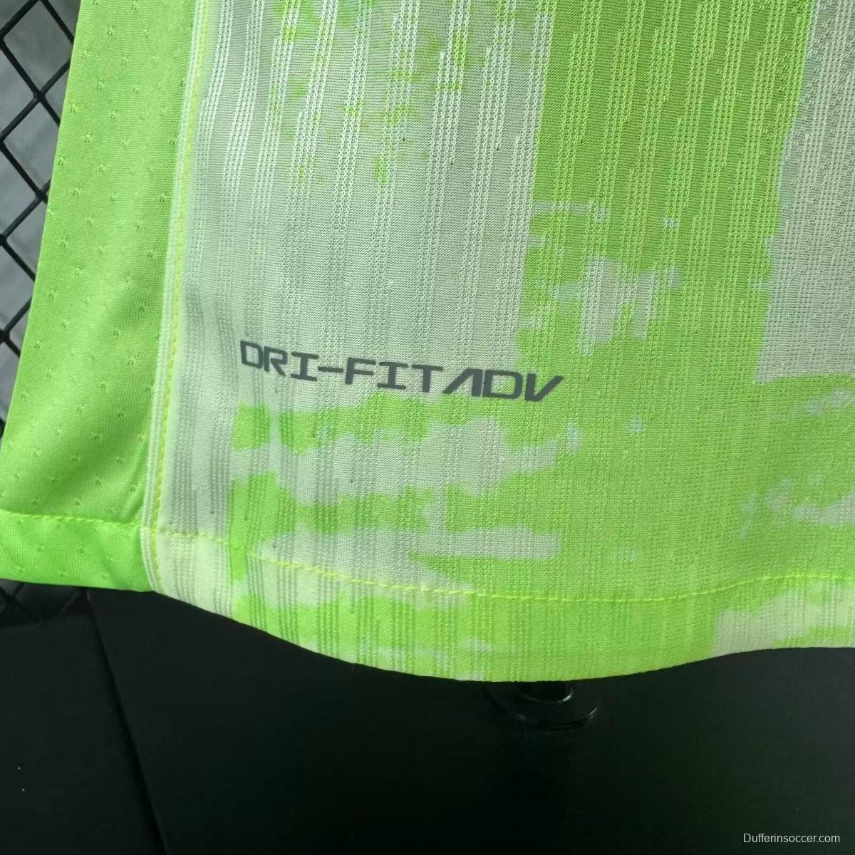 24/25 Barcelona x Travis Scott Third Green Jersey