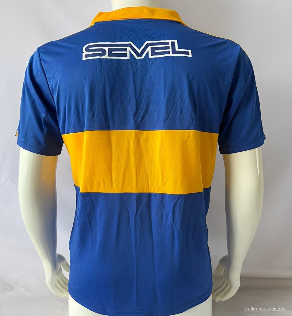 Retro 90/91 Boca Juniors Home Jersey