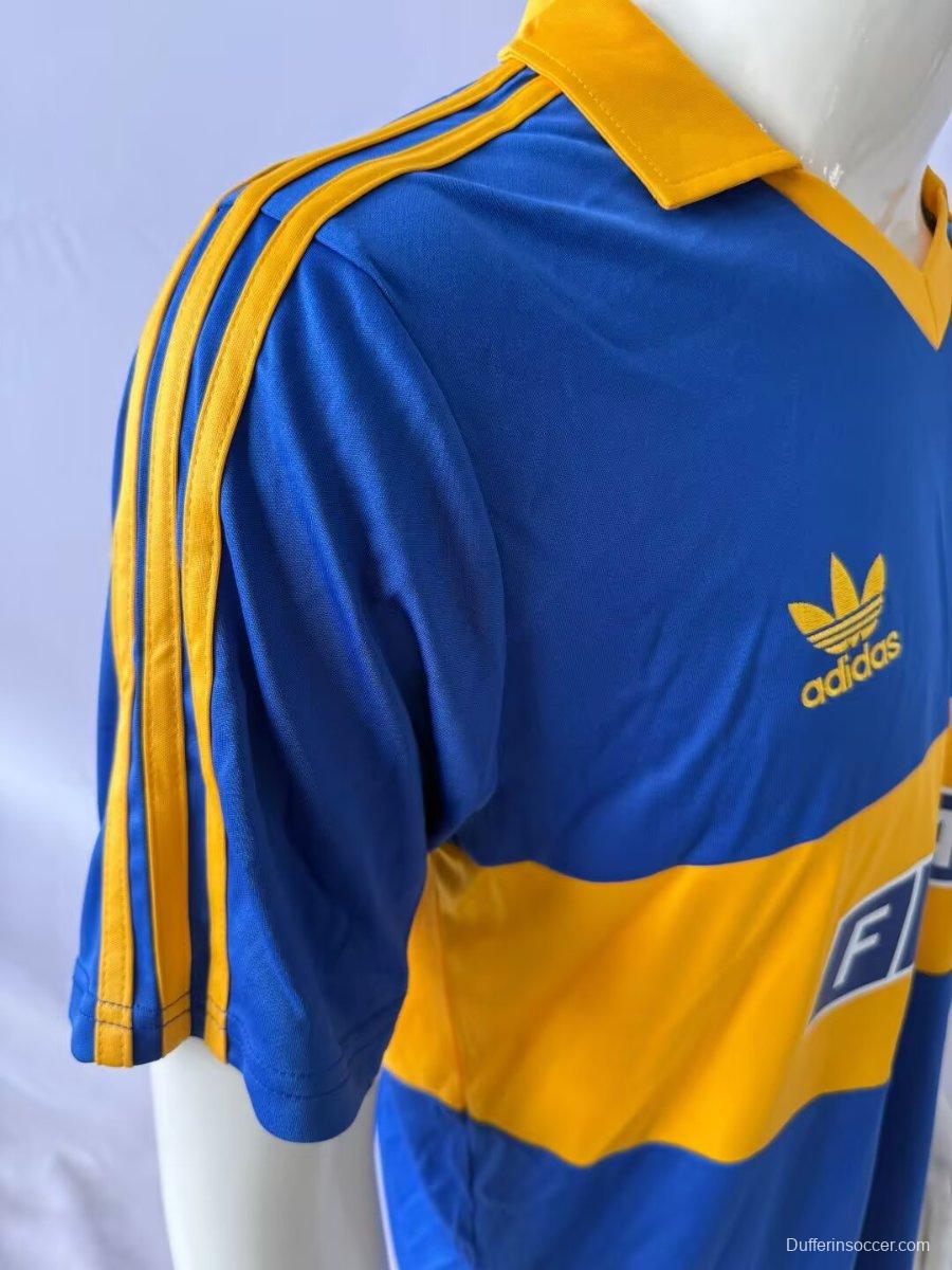 Retro 90/91 Boca Juniors Home Jersey