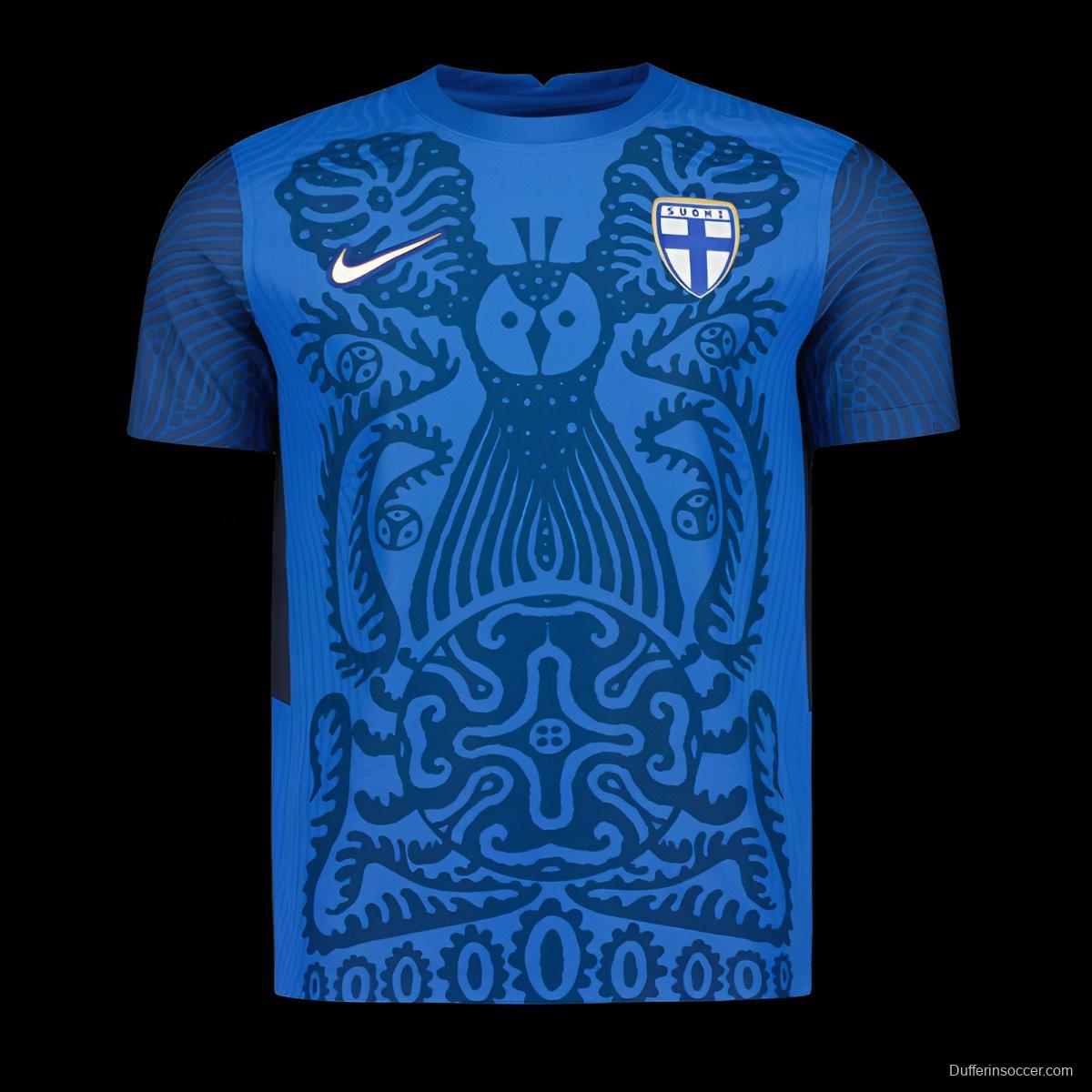 2025 Finland Away Blue Jersey