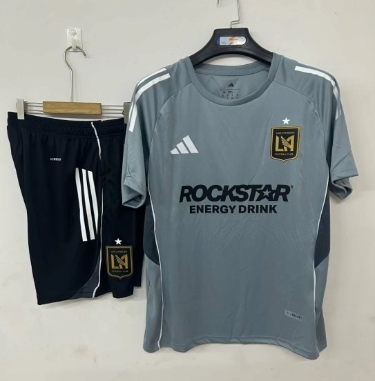 25/26 Los Angeles Training Jersey Gray+ Shorts