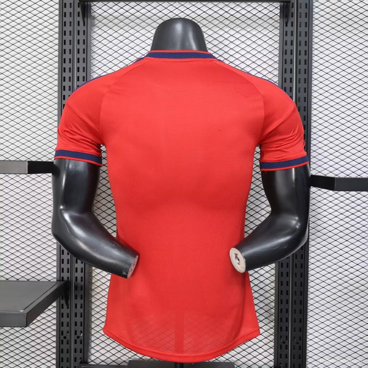 Player Version 2026 Spain Red/Yellow Pre-Match Jersey
