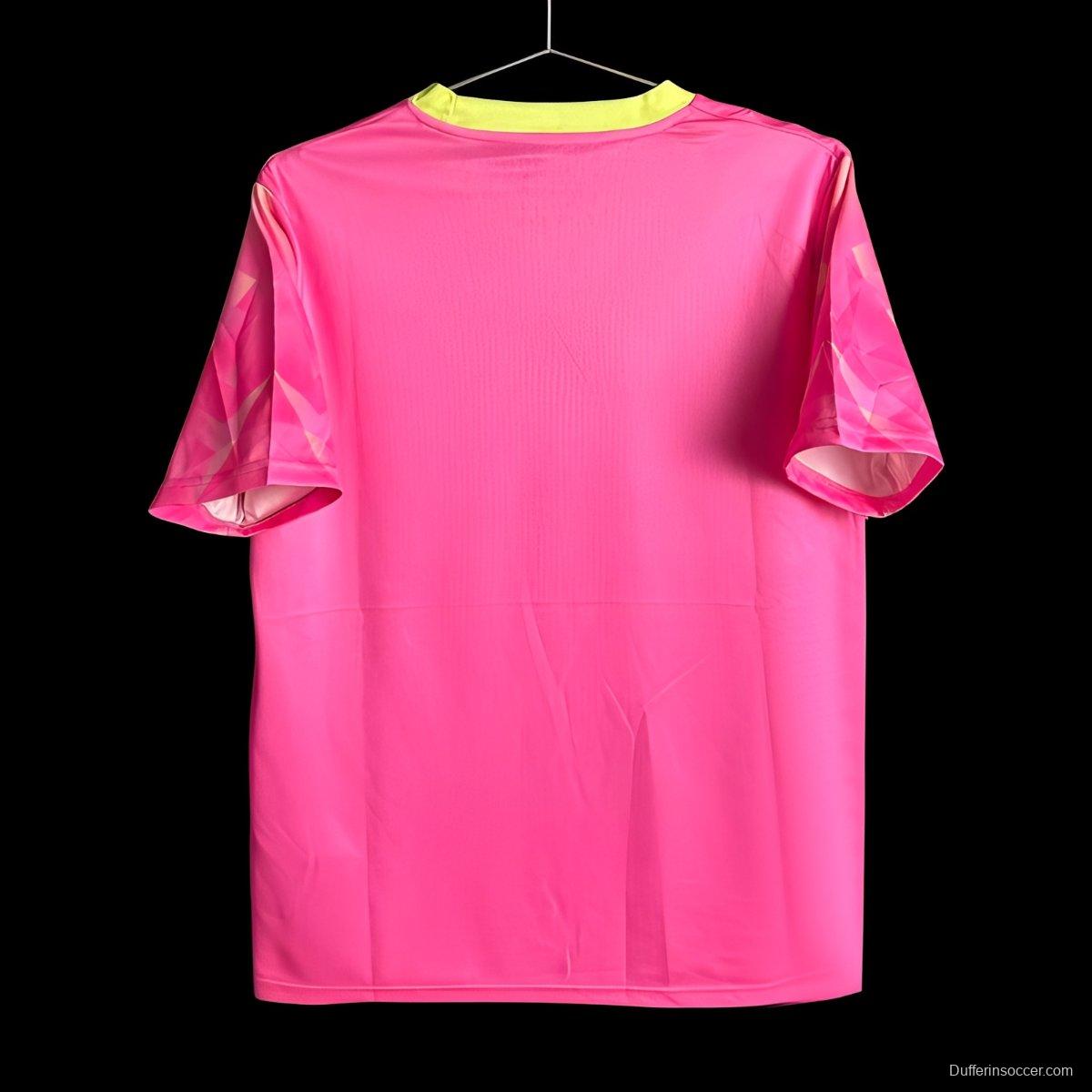 2026 Portugal Pink Pre-Match Jersey