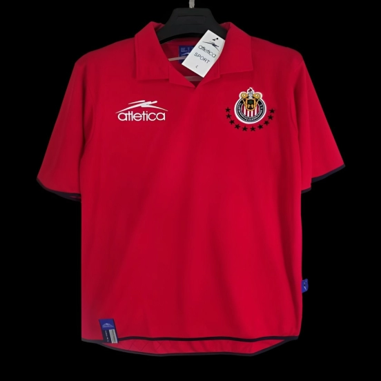 Retro 03/04 Chivas Guadalajara Third Red Jersey