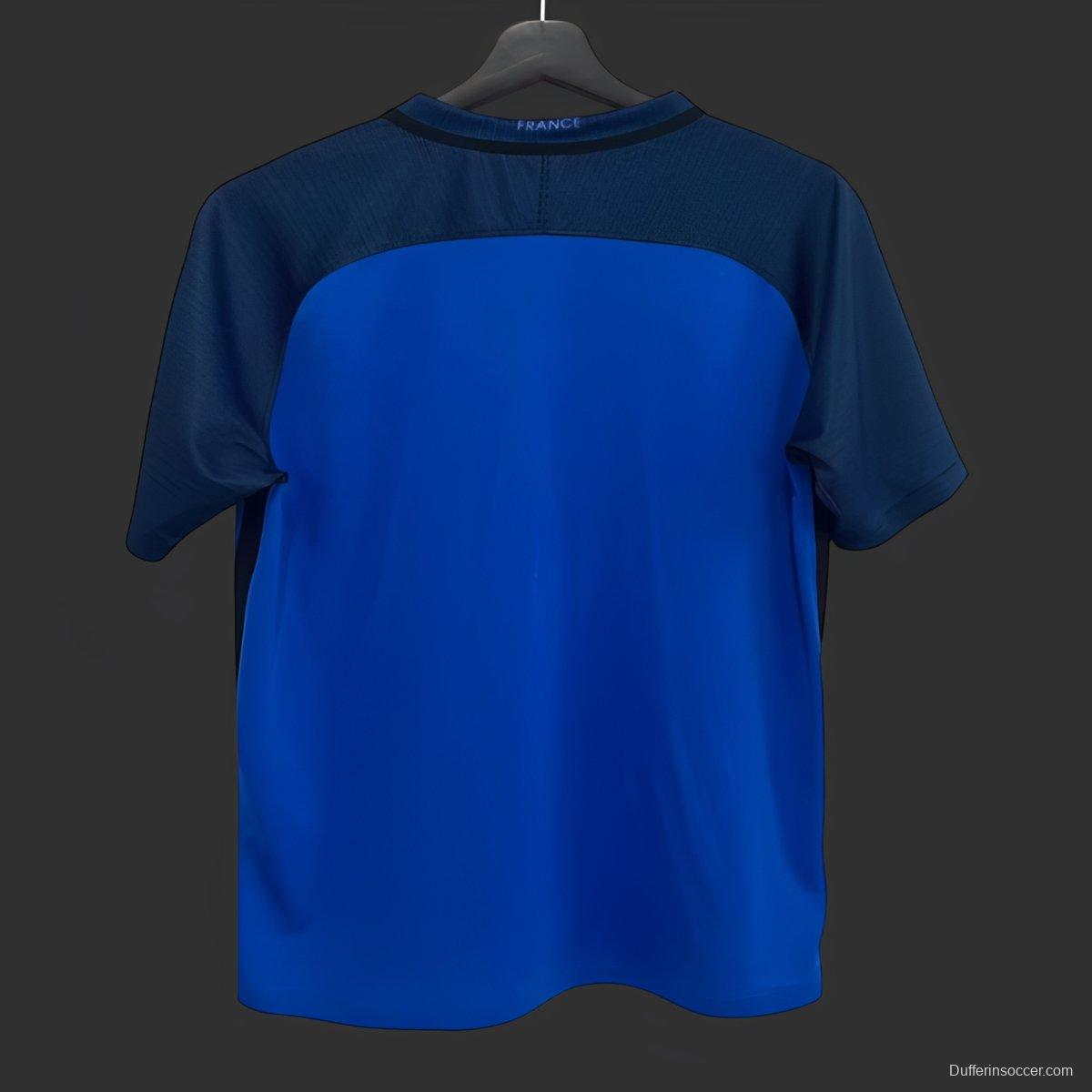 Retro 2016 France Home Jersey