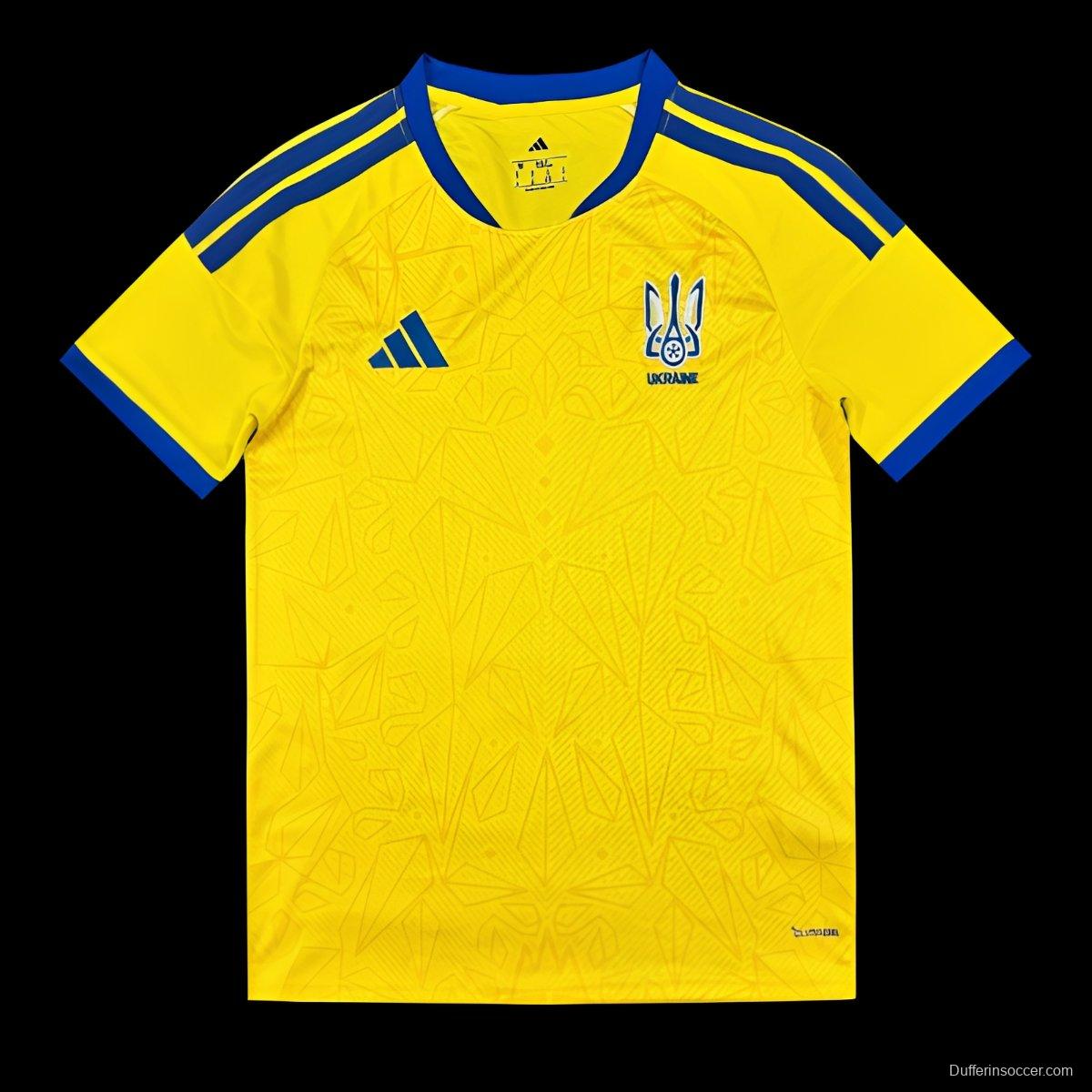 2026 Ukraine Home Jersey