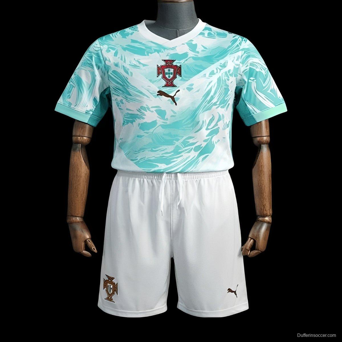 2026 Kids Portugal Away Jersey