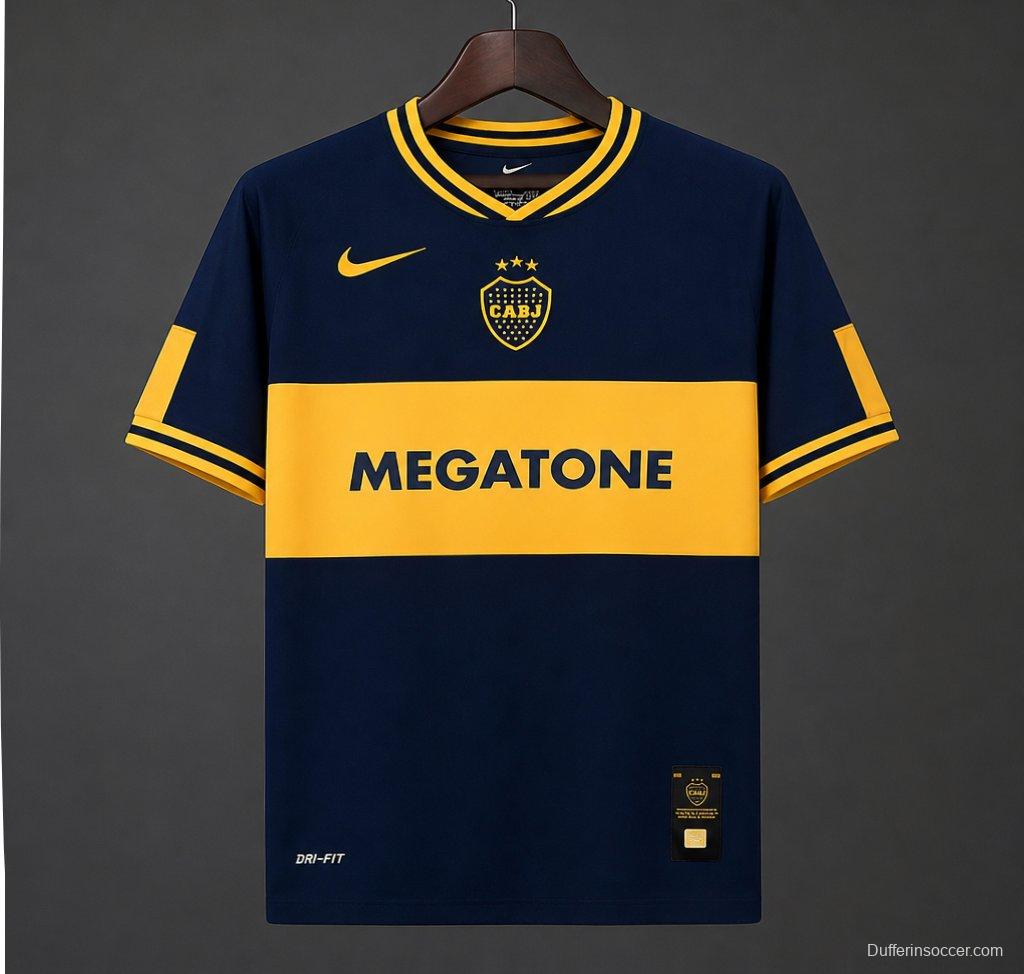 Retro 06/07 Boca Juniors Home Jersey