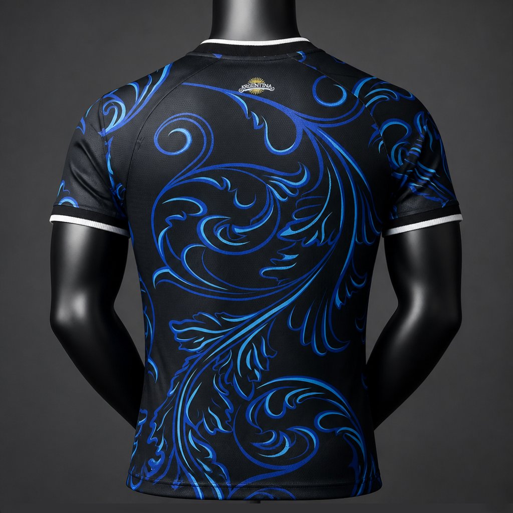 Player Version 2026 Argentina Away "Floral Edition" Off White Special Jersey