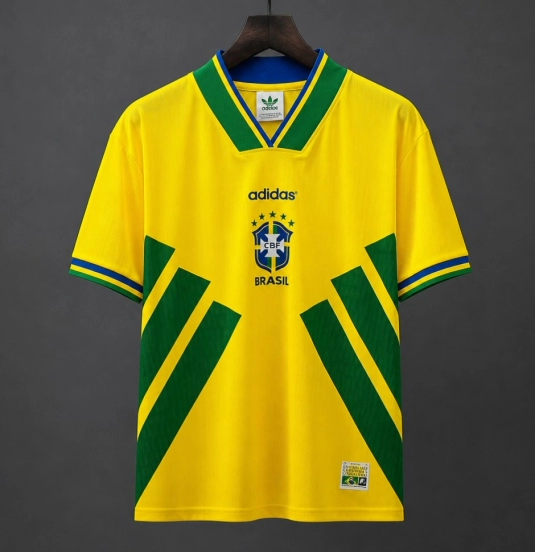 2026 Brazil Yellow 1994 Remake Vintage Remake Jersey