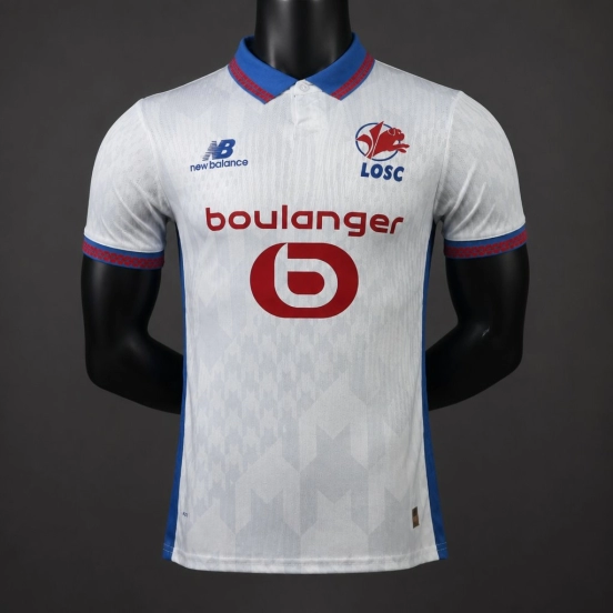 Player Version 26/27 LOSC Lille White Away Jersey