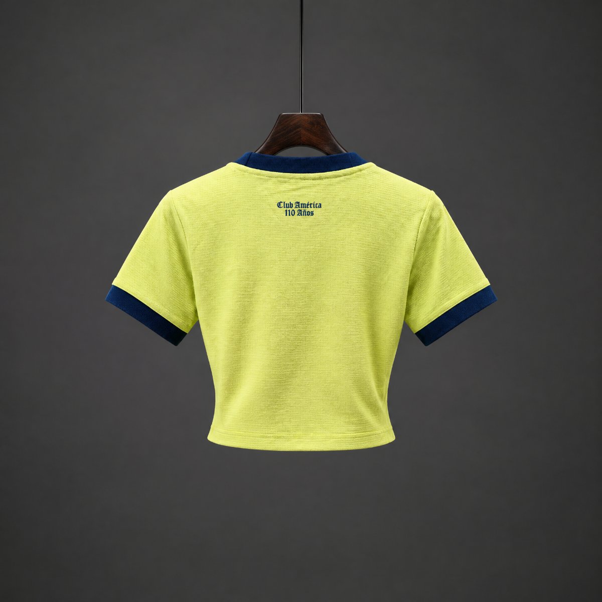 2026 Club America 110 Years Anniversary Yellow Women Crop Jersey