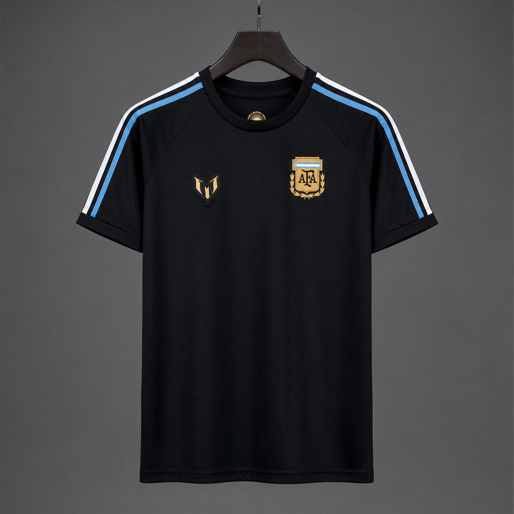 2026  Argentina Messi Signature Edition Black Jersey