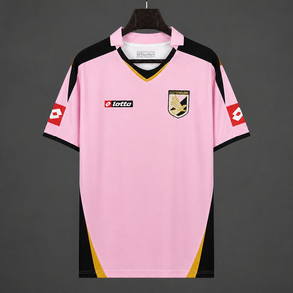 Retro 07/08 Palermo Home Pink Jersey